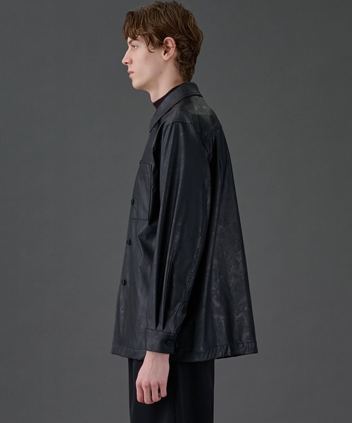 UNITED TOKYO（ユナイテッドトウキョウ） シャツ ライトレザーシャツ