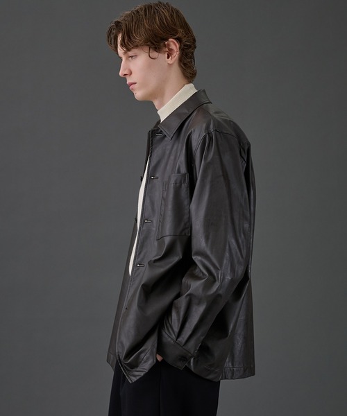 UNITED TOKYO ユナイテッド　トウキョウ　シャツ UNITED TOKYO（ユナイテッドトウキョウ） シャツ ライトレザーシャツ