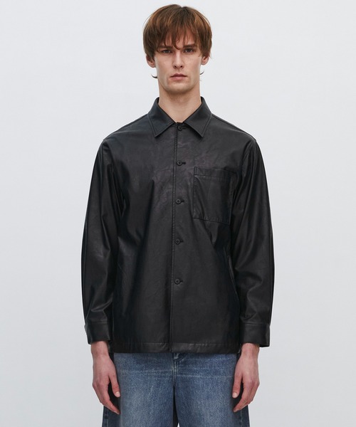 UNITED TOKYO（ユナイテッドトウキョウ） シャツ ライトレザーシャツ