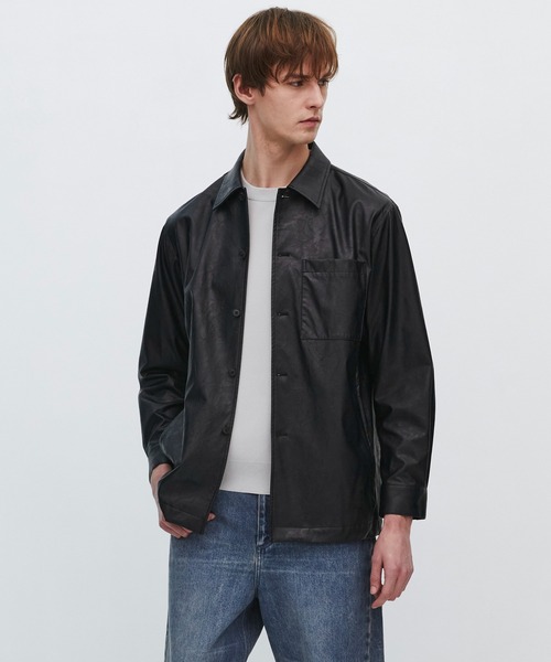 UNITED TOKYO（ユナイテッドトウキョウ） シャツ ライトレザーシャツ