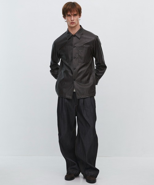 UNITED TOKYO（ユナイテッドトウキョウ） シャツ ライトレザーシャツ