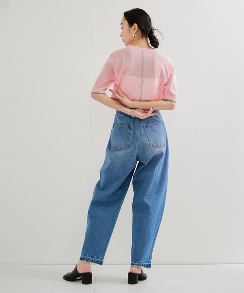 「LE CERCLE par rope'」 半袖ニット FREE ホワイト レディース_画像7