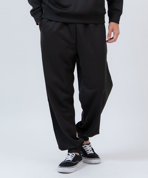 送料込 新品 ラッセルノ パーカー ジョガーパンツ セット サイズ4 ブラック 大きいサイズ パーカー メンズ セットアップ ストレッチ プルオーバー