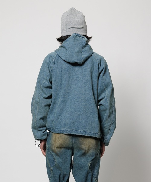 CPG ブルゾン アウター 「CPG」CPG RHOMBUS POCKET FADE DENIM JACKET