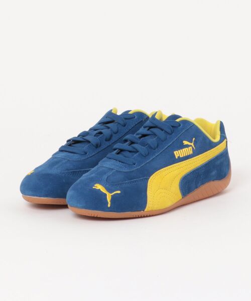 PUMA（プーマ） スニーカー SPEEDCAT OG 398846 44ROYAL/YELLOW メンズ