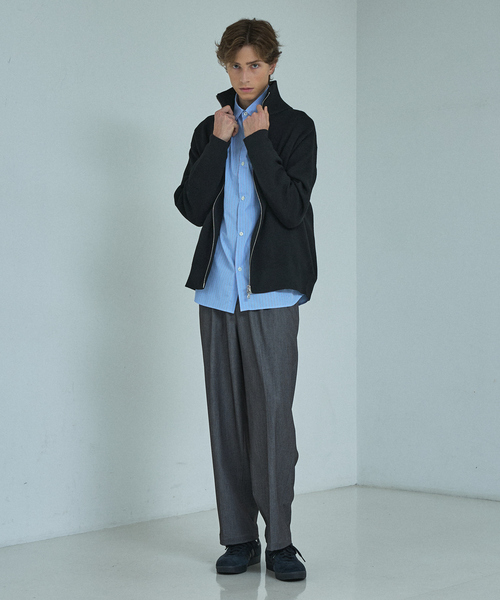 ABAHOUSE（アバハウス） カーディガン 12ゲージ 畦編み ドライバーズ