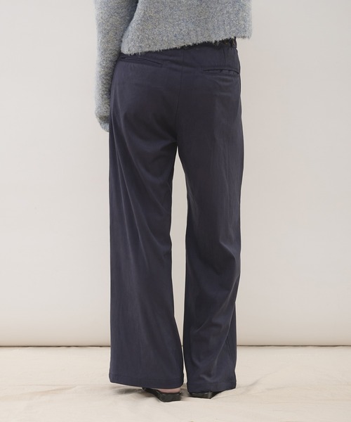 MUHET（ミュエータ） パンツ waist design straight pants / ウエスト