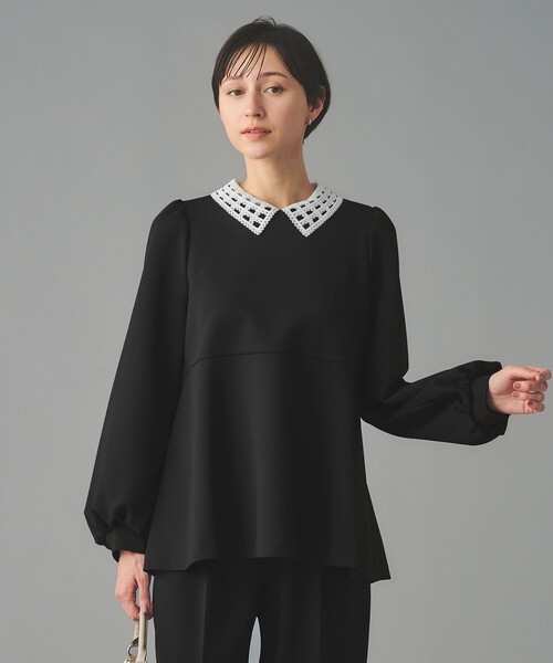 ユナイテッドアローズ ペプラム ブラウス UNITED ARROWS（ユナイテッドアローズ） ブラウス シャツ SPONGY