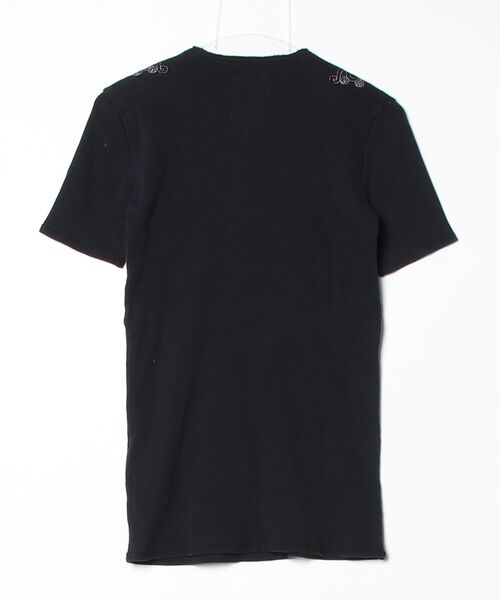 「A」 半袖Tシャツ 2 ブラック メンズ_画像2