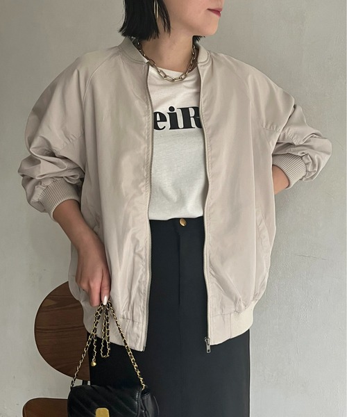 「prose verse」 ブルゾン MEDIUM ブラック レディース_画像5