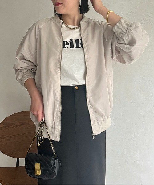 「prose verse」 ブルゾン MEDIUM ブラック レディース_画像6