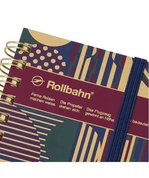 Rollbahn 手帳 「直営店限定」ロルバーン ポケット付メモ グランツ
