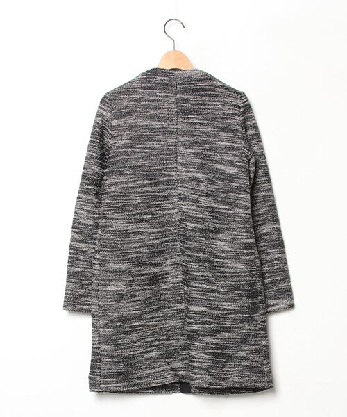 SHIPS（シップス） ノーカラーコート 36 ブラック レディース