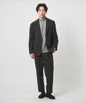 tシャツ メランジ ダンボール モックネック ...の詳細画像4