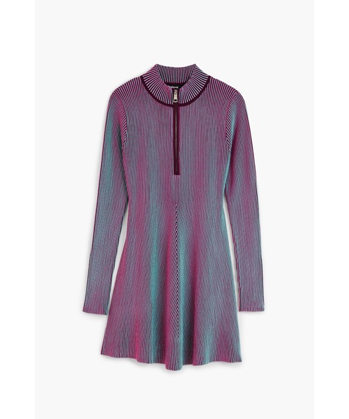 Desigual（デシグアル） ワンピース グラデーション リブニット