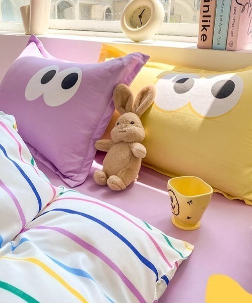 pyornim（ピョルニム） ベッド 寝具 「26年春夏新作」ストライプ 目玉