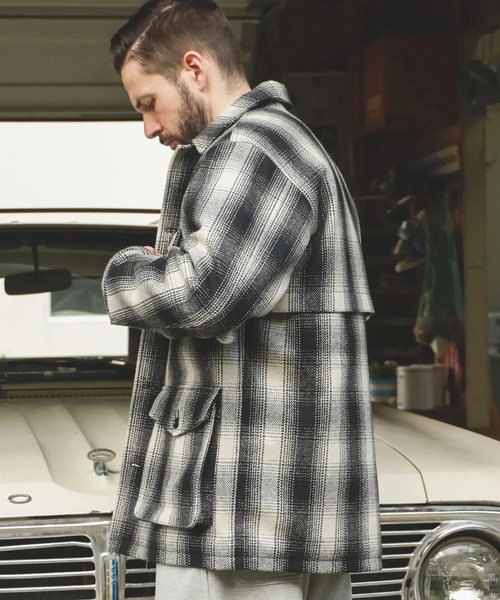 シャツ 「MR.OLIVE」SKOOKUM COLLABORATION /MACKINAW JACKET メンズの画像
