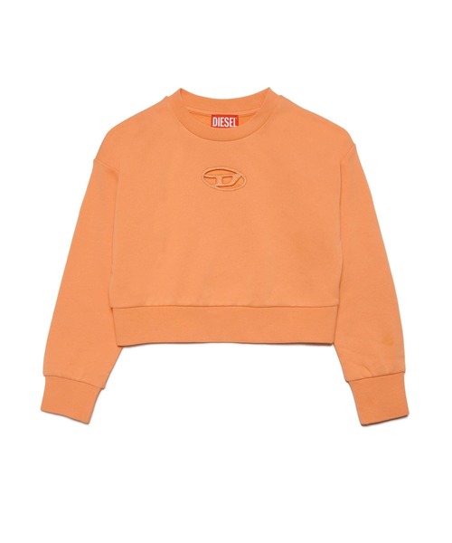 トレーナー 入学式 DIESEL（ディーゼル）Kids ＆ Junior ワンポイントブランドロゴスウェットプルオーバーの画像