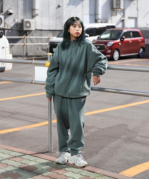 「ZIP FIVE」 スウェットカットソー MEDIUM アイボリー レディース_画像8