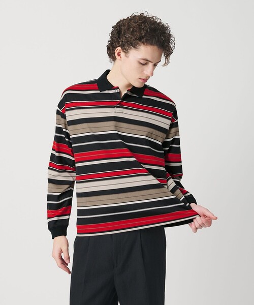 BEAUTY＆YOUTH UNITED ARROWS tシャツ マルチ ボーダー ロング
