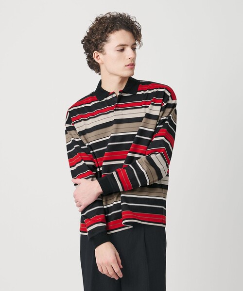 BEAUTY＆YOUTH UNITED ARROWS tシャツ マルチ ボーダー ロング 