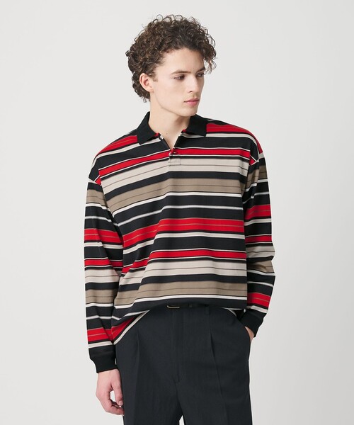 BEAUTY＆YOUTH UNITED ARROWS tシャツ マルチ ボーダー ロング