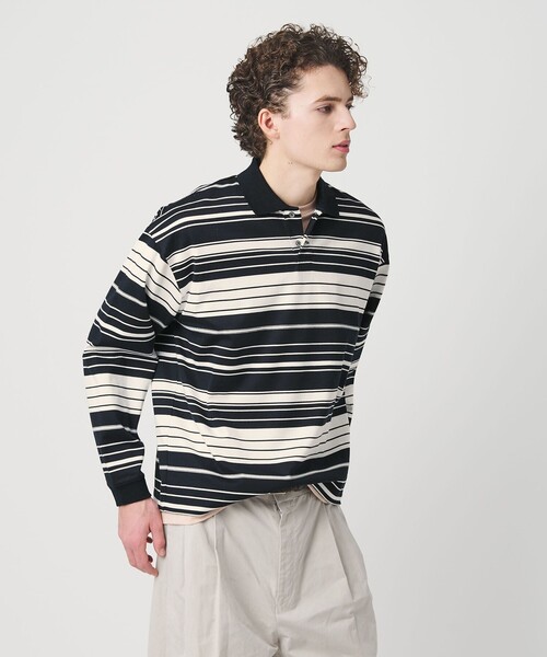 BEAUTY＆YOUTH UNITED ARROWS tシャツ マルチ ボーダー ロング