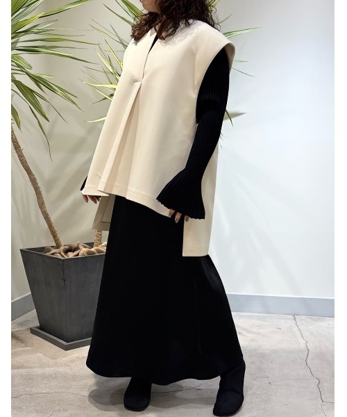 LE PHIL（ル フィル） ブラウス シャツ マトラッセトリプルクロスジレ