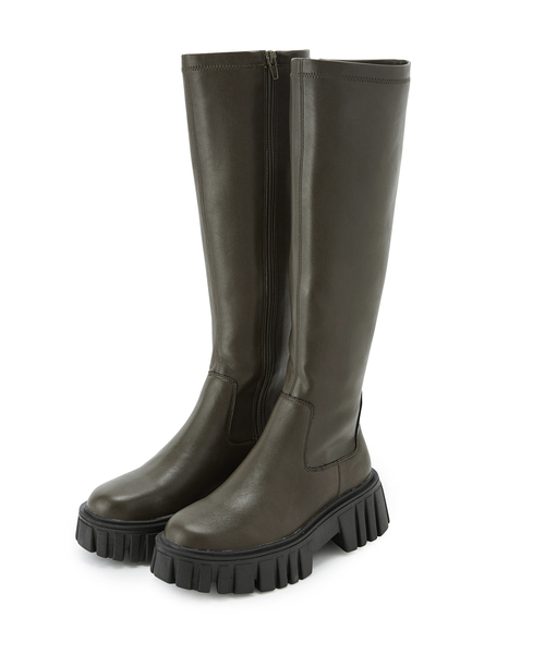 「LE CERCLE par rope'」 ロングブーツ 40 ブラック レディース_画像5