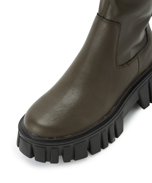 「LE CERCLE par rope'」 ロングブーツ 40 ブラック レディース_画像9