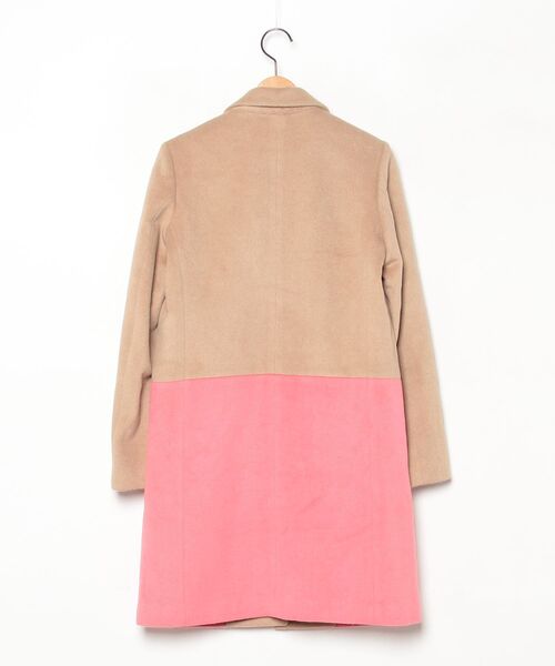 「HAN AHN SOON」 チェスターコート 38 ベージュ レディース_画像2