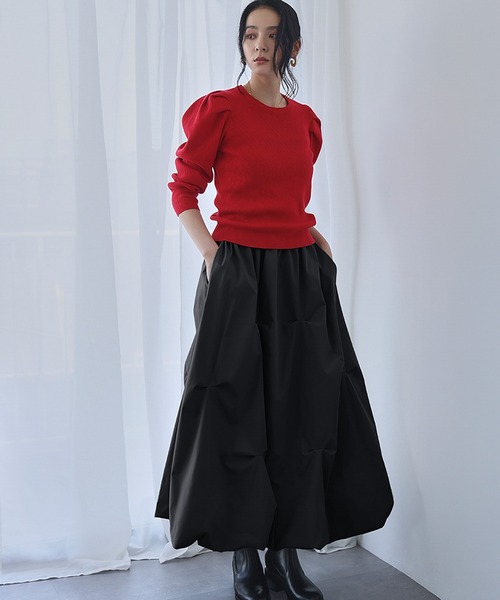 ELFRANK フレアスカート FREE ブラウン レディース : ZOZOTOWN Yahoo