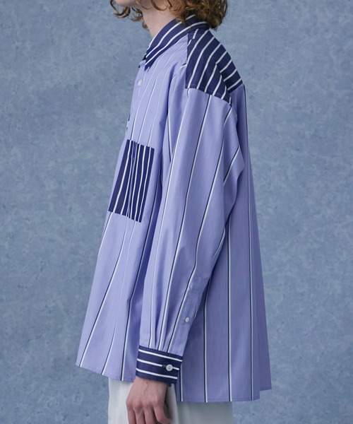 PUBLIC TOKYO（パブリックトウキョウ） 長袖シャツ 2 ブルー メンズ