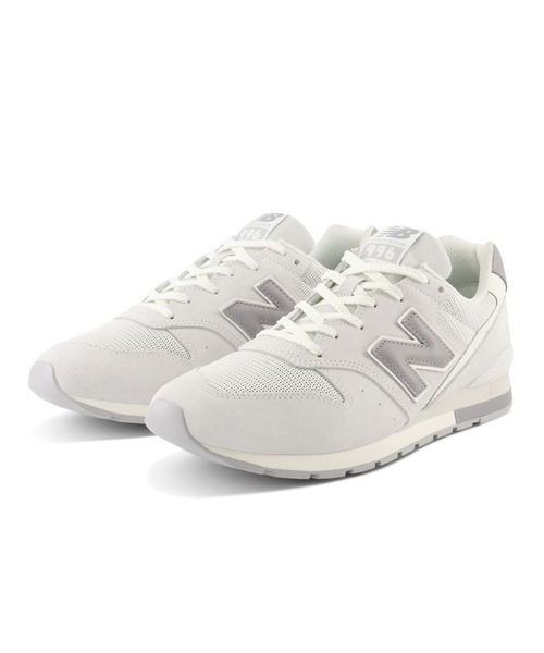 「New Balance」 ローカットスニーカー 23.5cm ライトグレー メンズ_画像3