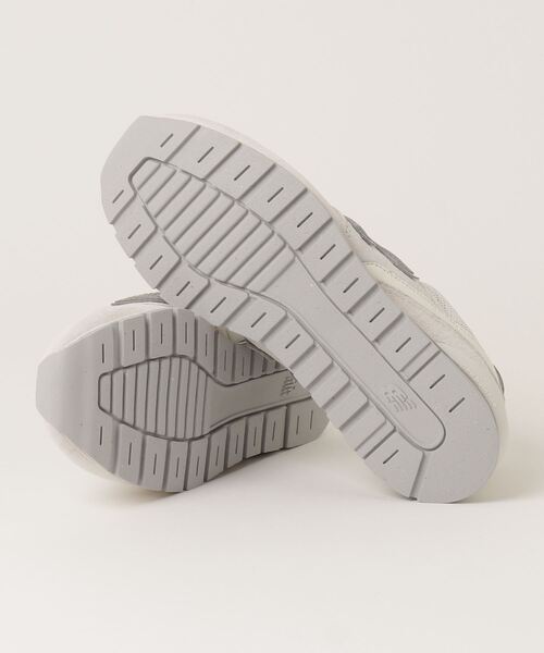 「New Balance」 ローカットスニーカー 23.5cm ライトグレー メンズ_画像4