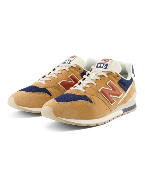 「New Balance」 ローカットスニーカー 23.5cm ライトグレー メンズ_画像5