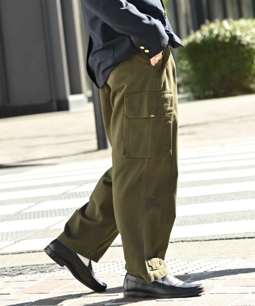「NAVY」 カーゴパンツ X-LARGE カーキ メンズ_画像7