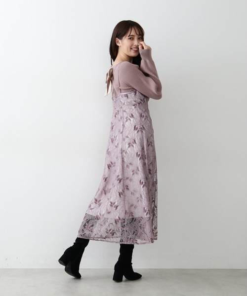 「JILL by JILL STUART」 長袖ニット FREE ブラウン レディース_画像5