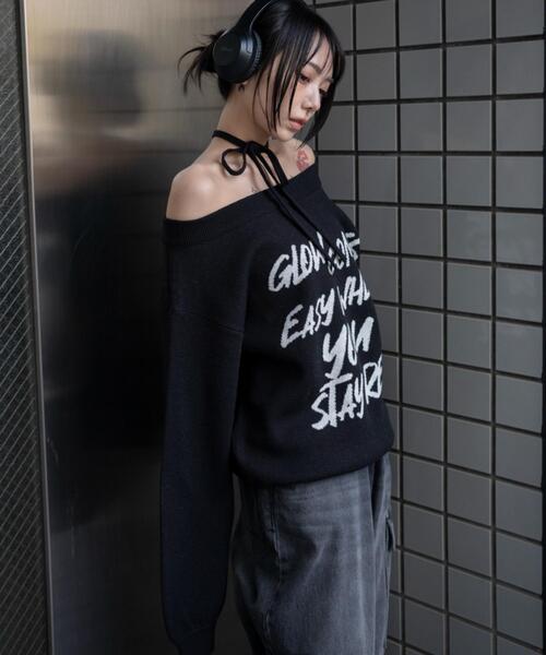 WEGO（ウィゴー） ニット セーター WEGO/「26年春新作」2WAYショルダー
