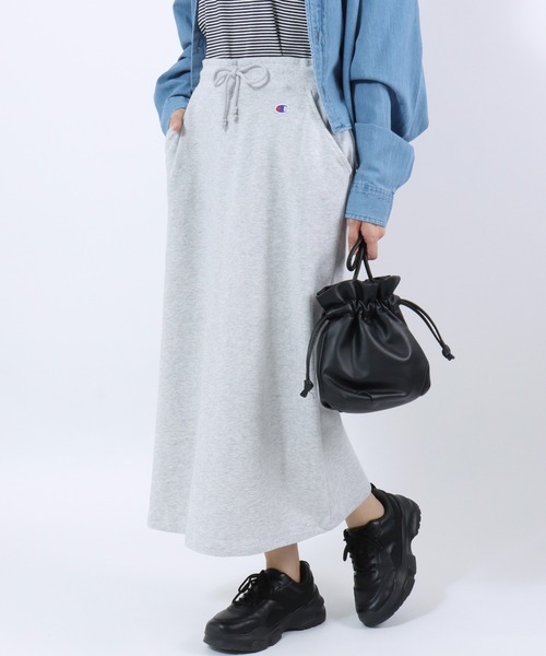 Champion（チャンピオン） ロング スカート ベーシック スウェット