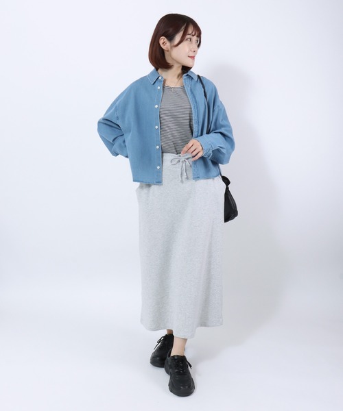Champion（チャンピオン） ロング スカート ベーシック スウェット