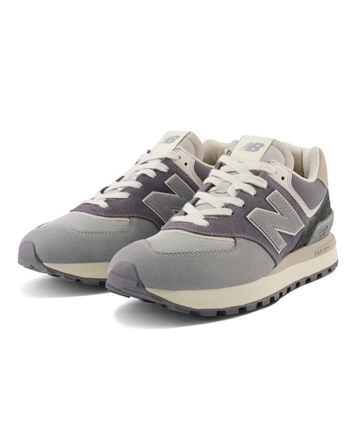 「New Balance」 ローカットスニーカー 25cm グレー レディース_画像2