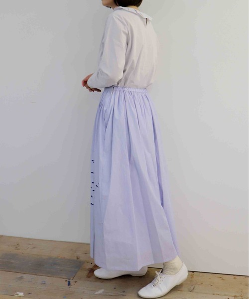 「haupia」 フレアスカート MEDIUM ホワイト レディース_画像5