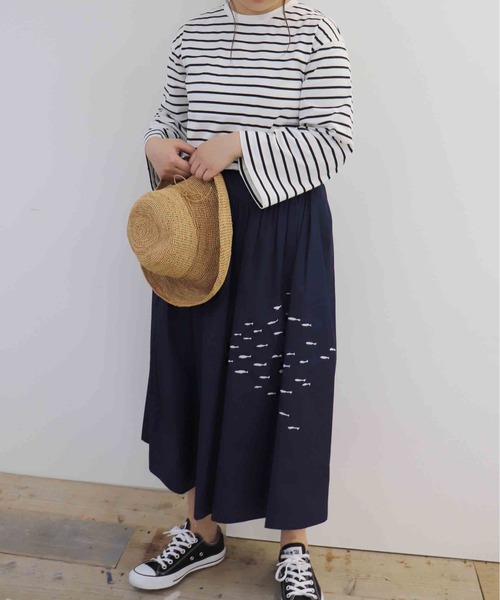 「haupia」 フレアスカート MEDIUM ホワイト レディース_画像7