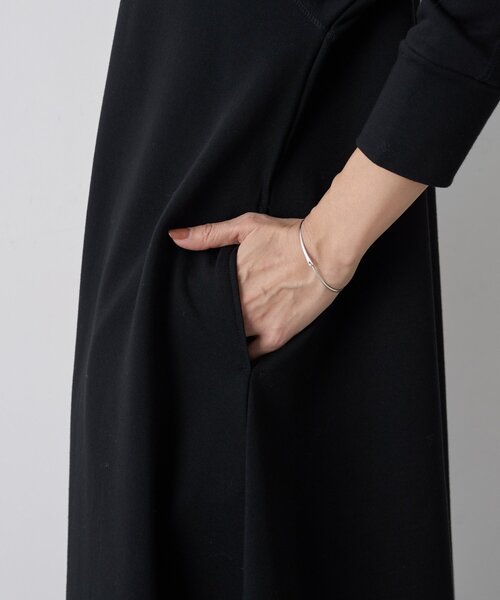 「BEARDSLEY」 長袖ワンピース 1 ブラック レディース_画像8