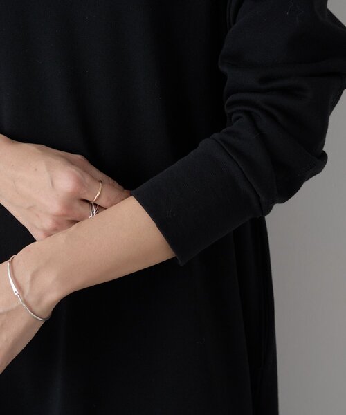 「BEARDSLEY」 長袖ワンピース 1 ブラック レディース_画像9