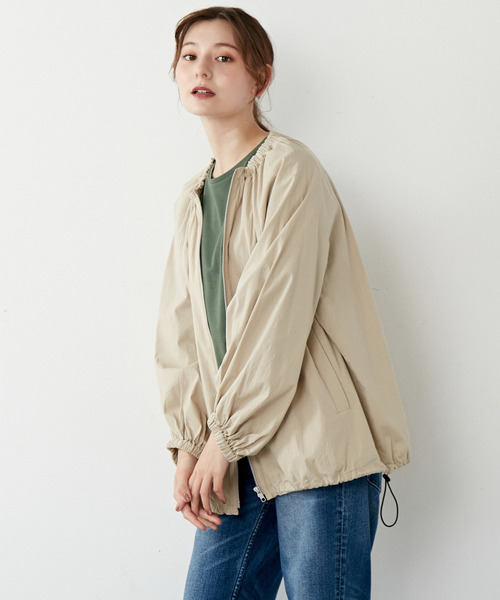 「MELROSE claire」 ブルゾン FREE ブラック レディース_画像3