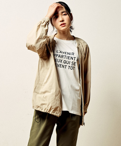 「MELROSE claire」 ブルゾン FREE ブラック レディース_画像4