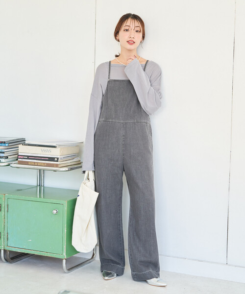 サロペット オーバーオール 限定展開 Lee × FREAK'S STORE/リー 別注 RELAX サロペット レディースの画像