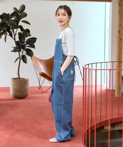 サロペット・オーバーオール・オールインワン room306contemporary DenimLongJumperSkirt FREAK'S STORE（フリークスストア） サロペット オーバーオール 限定
